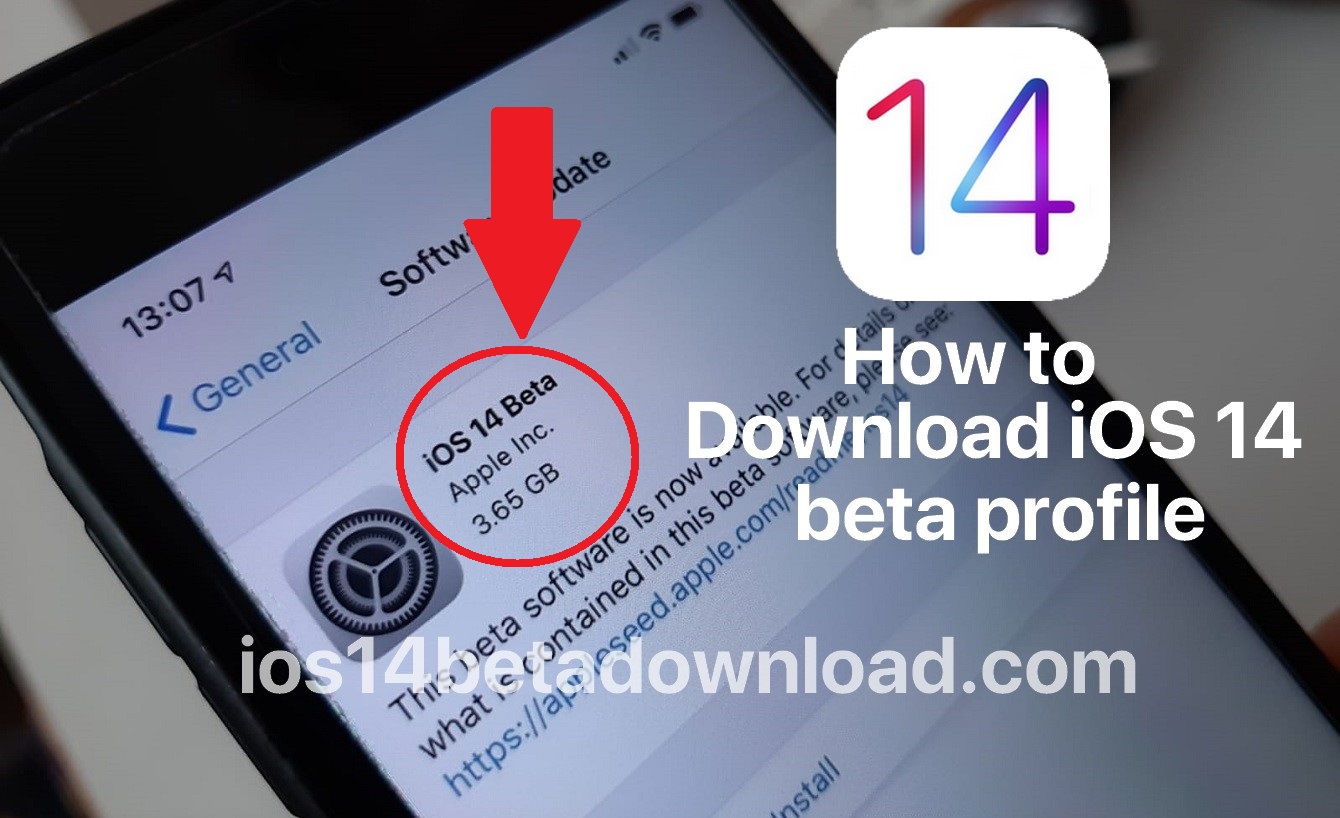 install ios 14 beta profile