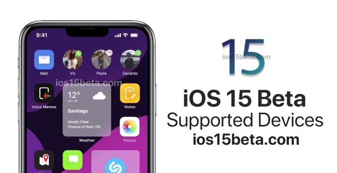 iOS 15 Supported Devices