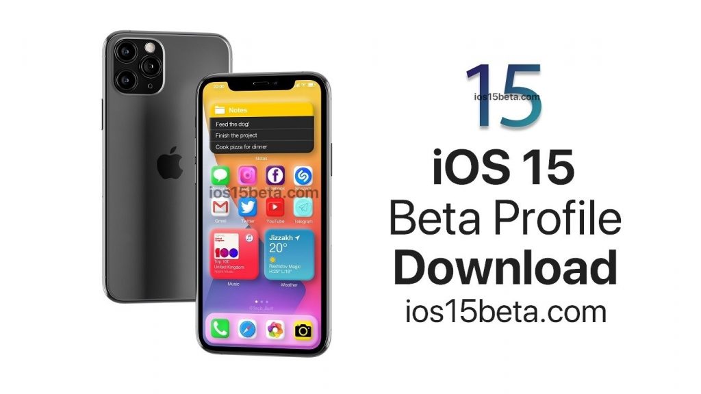 ios 15 beta profile download