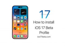 iOS 17 Beta Profile Download Free Link